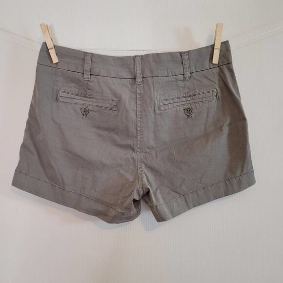 J. Crew Cotton Chino Short Gray 0 - Picture 4 of 7